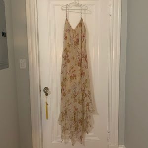 Handmade vintage 90s floral dress